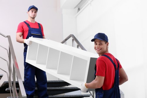 Organised storage unit in Ruislip used during home renovation