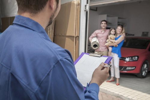 Ruislip storage space used to create a clutter-free environment