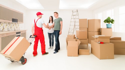 Local office relocation service in Ruislip transporting furniture